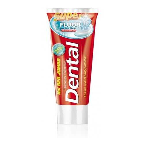 Зубная паста Rubella Dental Hot Red Jumbo Super Fluor Protection 250 мл в Созвездие Красоты