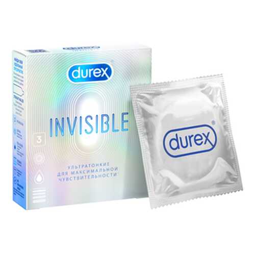 Презервативы Durex Invisible 3 шт. в Созвездие Красоты