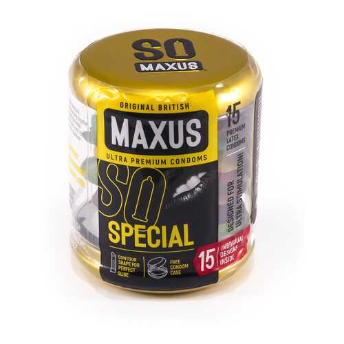 Презервативы Maxus Special 0901-015 точечно-ребристые 15 шт. ж/к в Созвездие Красоты