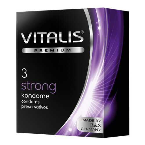 Презервативы Vitalis premium strong 3 шт. в Созвездие Красоты