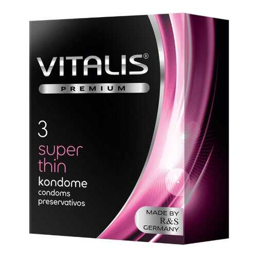 Презервативы Vitalis premium super thin 3 шт. в Созвездие Красоты