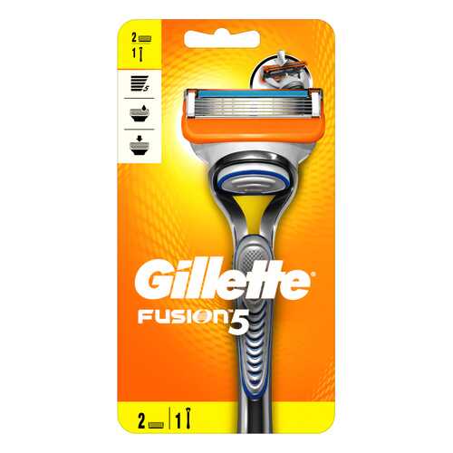 Мужская бритва Gillette Fusion5 с 2 сменными кассетами в Созвездие Красоты