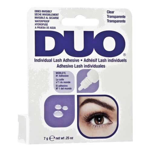 Клей для пучков Duo Individual Lash Adhesive Clear прозрачный 7г в Созвездие Красоты