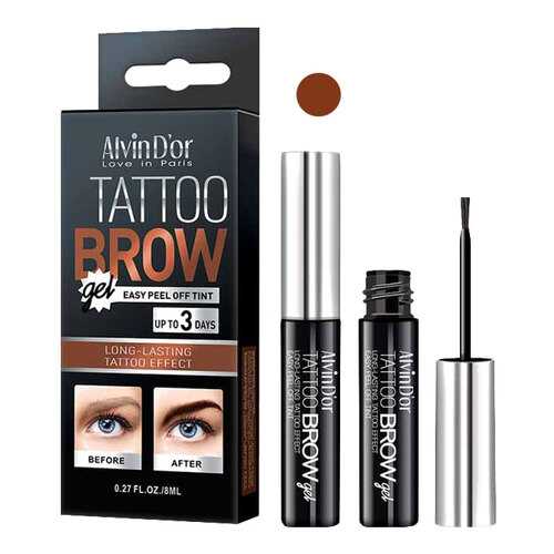 Гель-тинт для бровей Alvin D'or Tattoo Brow Chocolate Brown в Созвездие Красоты