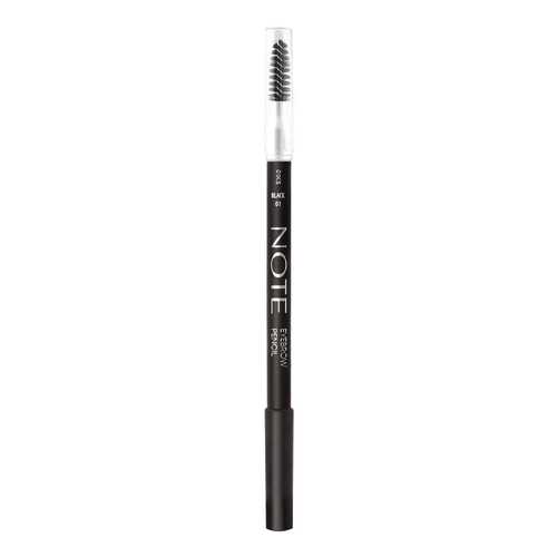 Карандаш для бровей Note Eyebrow Pencil 01 Black 1,1 г в Созвездие Красоты