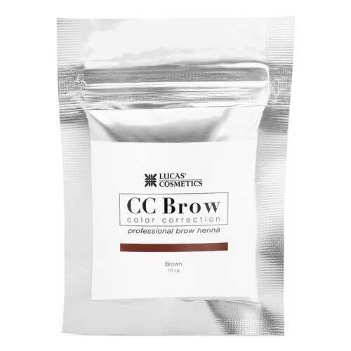 Краска для бровей LUCAS' COSMETICS CC Brow Brown саше 10 гр в Созвездие Красоты