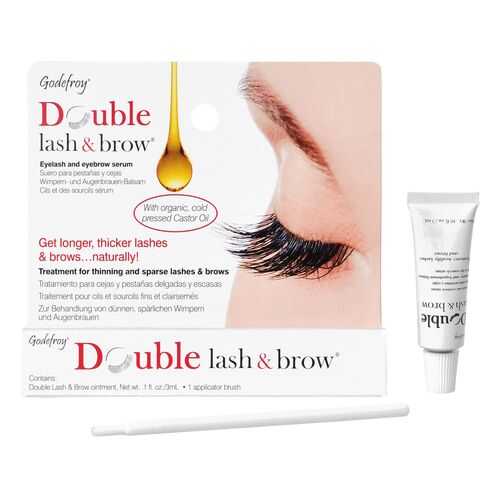 Масло-активатор роста бровей и ресниц Godefroy Double Lash&Brow Organic Oil 3 мл в Созвездие Красоты