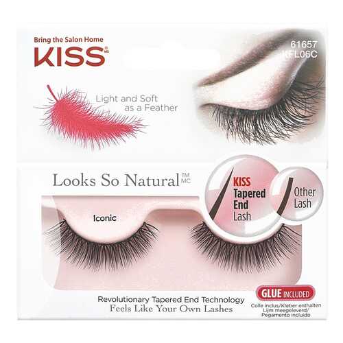 Накладные ресницы KISS Looks so Natural Eyelashes Iconic (KFL06C) 2 шт в Созвездие Красоты