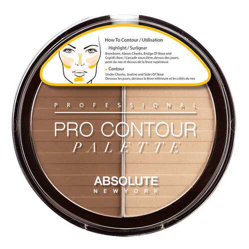 Корректор для лица Absolute New York Pro Contour Palette в Созвездие Красоты