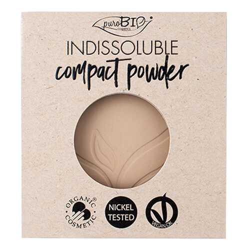 Пудра PuroBio REFILL INDISSOLUBLE compact powder 01 натуральный 9 г в Созвездие Красоты