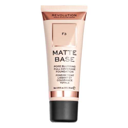 Тональный крем Makeup Revolution Matte Base Foundation F3 в Созвездие Красоты