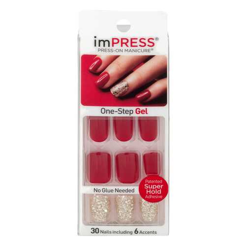 Накладные ногти Kiss Impress Manicure Accent Hard Varnish Tweetheart в Созвездие Красоты