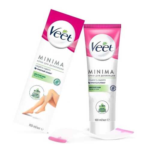 Крем для депиляции для сухой кожи Veet MINIMA 100 мл в Созвездие Красоты