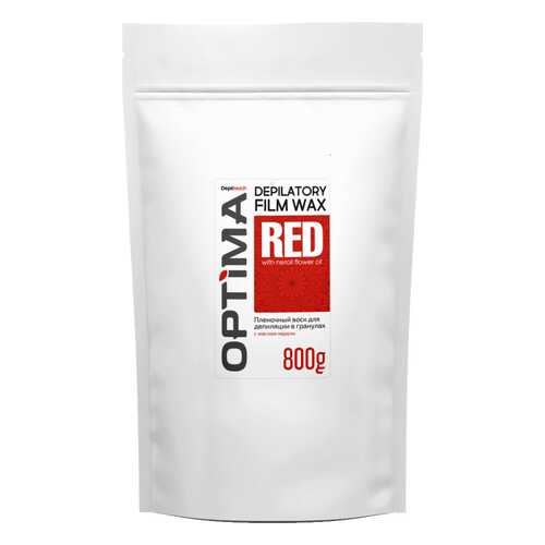 Воск для депиляции пленочный Depiltouch Optima Depilatory Film Wax Red в гранулах 800 гр в Созвездие Красоты