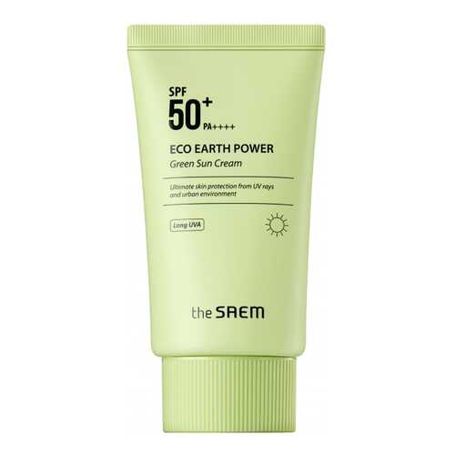 Солнцезащитное средство The Saem Eco Earth Power Green Sun Cream 50 мл в Созвездие Красоты