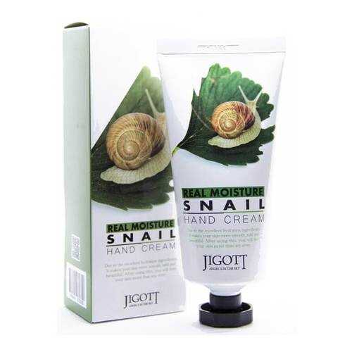 Крем для рук JIGOTT Real Moisture Snail Hand Cream 100г в Созвездие Красоты