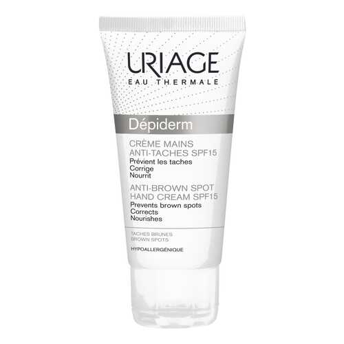 Крем для рук Uriage Depiderm Anti-Brown Spot Hand Cream SPF15 50 мл в Созвездие Красоты