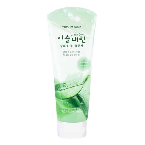 Средство для умывания Tony Moly Clean Dew Aloe Foam Cleanser 180 мл в Созвездие Красоты