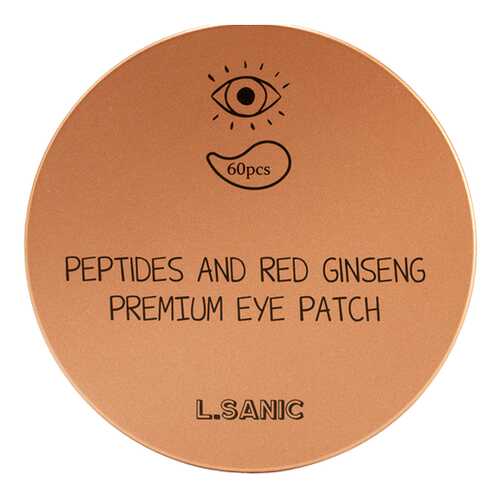 Патчи для глаз L’Sanic Peptides and Red Ginseng Premium Eye Patch 60 шт в Созвездие Красоты