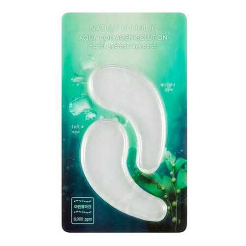 Патчи для глаз Nature Republic Aqua Collagen Solution Marine Hydrogel Eye Patch 2 шт в Созвездие Красоты