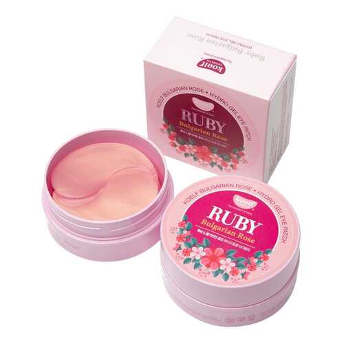 Патчи для глаз Petitfee Koelf Ruby & Bulgarian Rose 60 шт в Созвездие Красоты