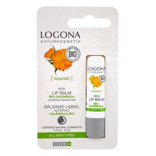 Бальзам для губ LOGONA 33127 RICH Bio-Calendula в Созвездие Красоты