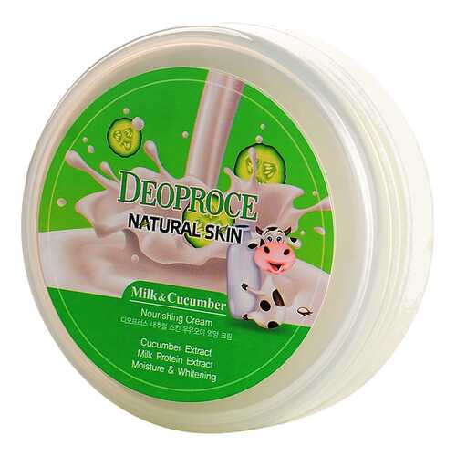 Крем для лица Deoproce Milk Cucumber Natural Skin Nourishing Cream 100 г в Созвездие Красоты