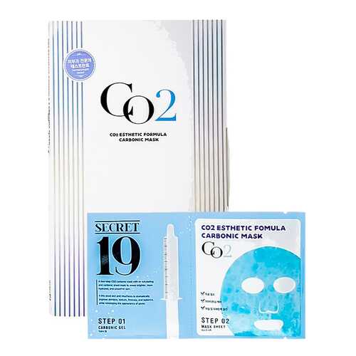 Маска для лица Esthetic House CO2 Esthetic Formular Carboxy Mask Sheet 1 маска 1 гель в Созвездие Красоты