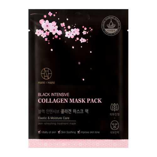 Маска для лица HANIxHANI Black Intensive Collagen Mask Pack 25 мл в Созвездие Красоты