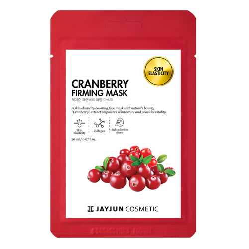 Маска для лица JayJun Cranberry Firming Mask 20 мл в Созвездие Красоты