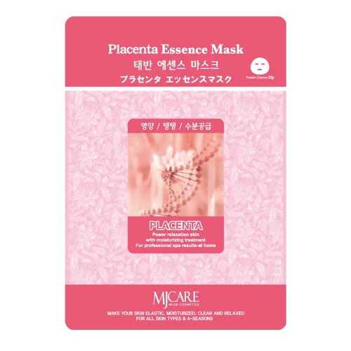 Маска для лица MJ CARE Placenta essence Mask 23 г в Созвездие Красоты