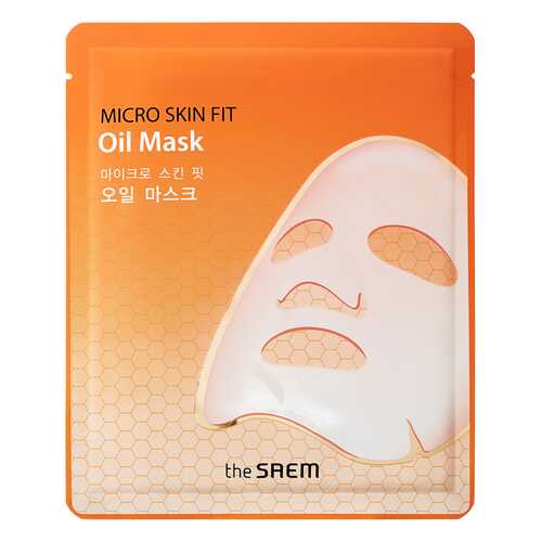 Маска для лица The Saem Micro Skin Fit Oil Mask 27 г в Созвездие Красоты