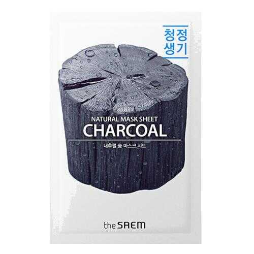 Маска тканевая THE SAEM с древесным углем Natural Charcoal Mask Sheet 21мл в Созвездие Красоты