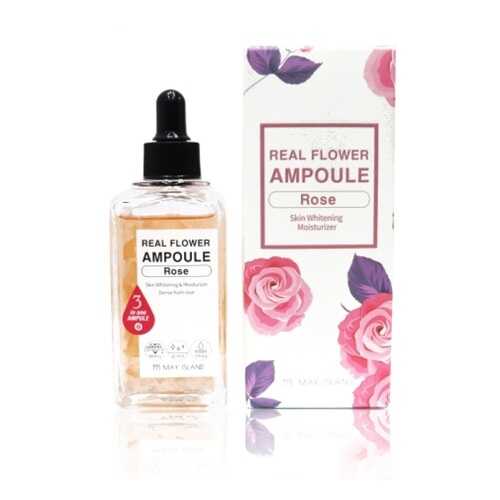 Сыворотка для лица May Island Real Flower Ampoule Rose в Созвездие Красоты