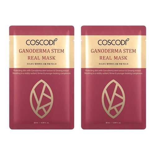 Тканевая маска COSCODI GANODERMA STEM REAL MASK 2 шт. в Созвездие Красоты