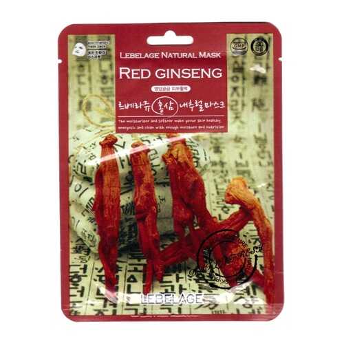 Тканевая маска для лица LEBELAGE RED GINSENG SOLUTION MASK в Созвездие Красоты