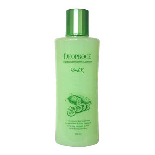 Тонер для лица Deoproce HYDRO CALMING DOWN CUCUMBER TONER 380 мл в Созвездие Красоты