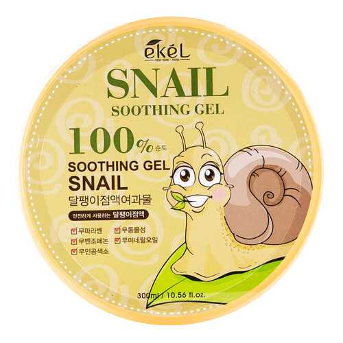 Успокаивающий гель Ekel Soothing Gel Snail с улиточным муцином 300 г в Созвездие Красоты