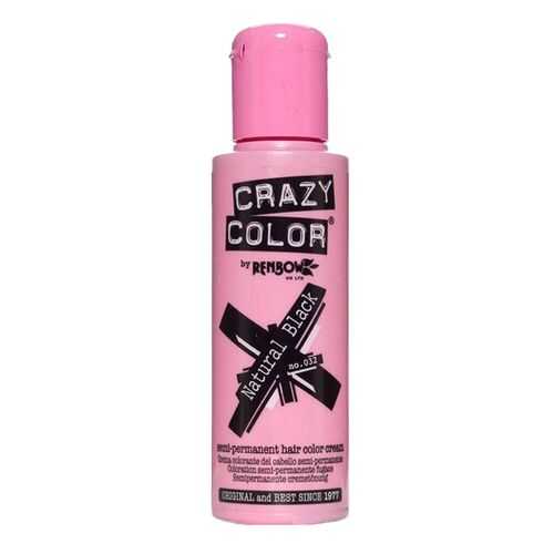 Краска для волос Crazy Color 32 Natural Black Натуральный черный 100 мл в Созвездие Красоты