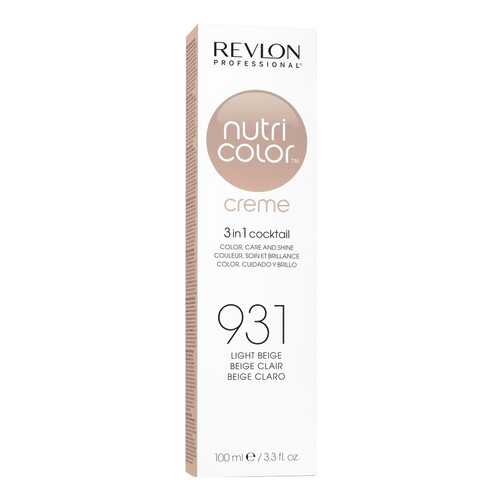 Краска для волос Revlon Professional Nutri Color Creme 931 Светло-бежевый 100 мл в Созвездие Красоты