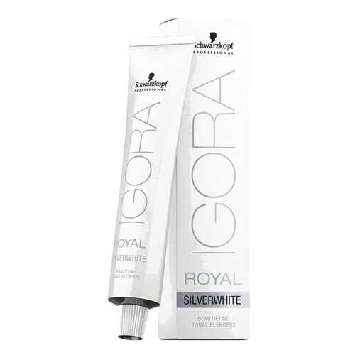 Краска для волос Schwarzkopf Igora Royal Absolutes Silver White Серебро 60 мл в Созвездие Красоты