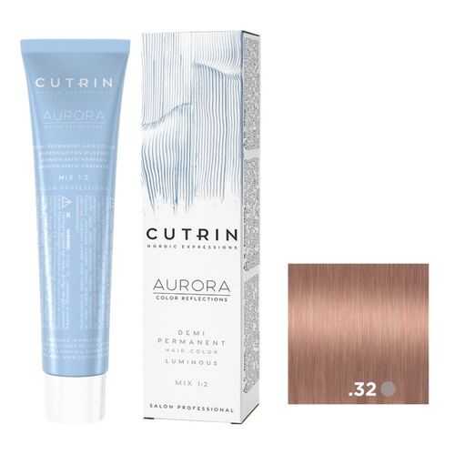 Крем-краситель AURORA DEMI PERMANENT LUMINOUS CUTRIN .32 кремовая нуга 60 мл в Созвездие Красоты