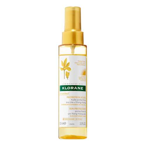 Масло для волос Klorane Sun Protection Protective Oil with Ylang-Ylang Wax 100 мл в Созвездие Красоты